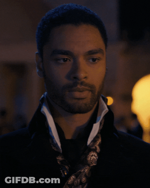 Bridgerton Simon Duke Of Hastings Stare At Me GIF