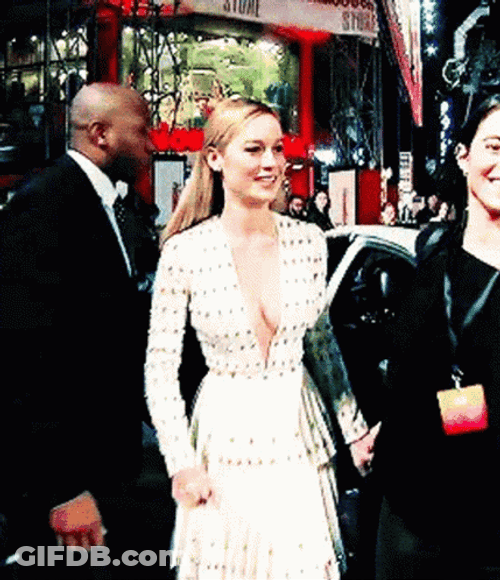 Brie Larson New York Walking GIF