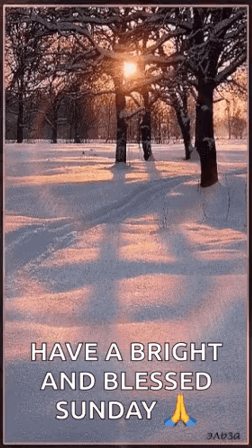 Bright And Blessed Sunday Sunrise GIF