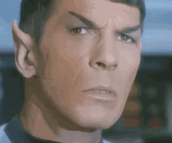 Bright Light Star Trek Spock GIF