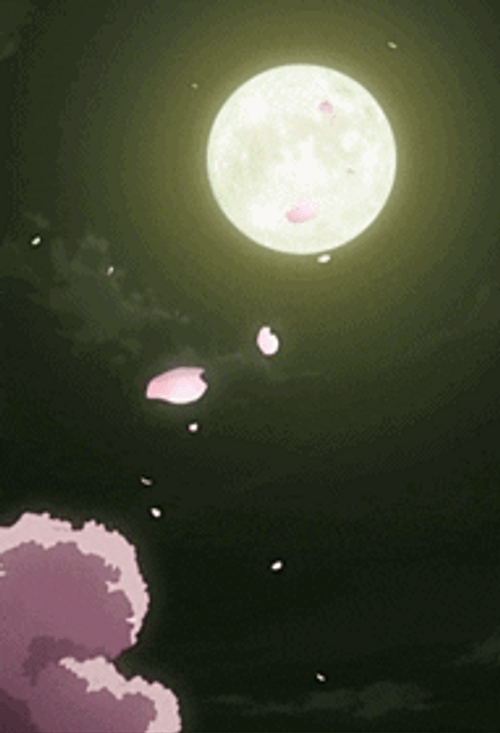 Bright Moon Aesthetic PFP GIF