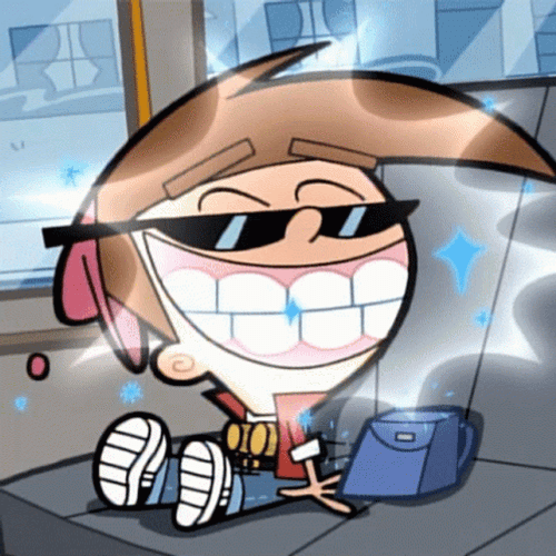 Bright Teeth Timmy Turner GIF