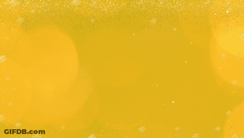 Brighton Wishing You A Merry Christmas On Yellow With Snowflakes GIF