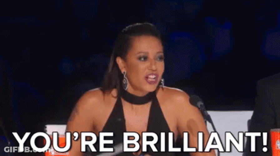 Brilliant AGT Mel B GIF