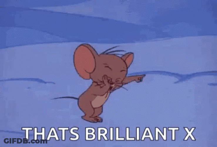 Brilliant Jerry Mouse Cartoons GIF
