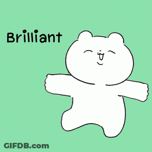 Brilliant Kindness Bear Cartoon GIF