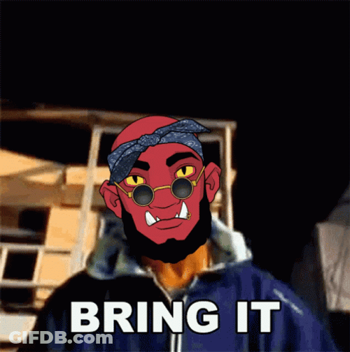 Bring It Devil Rap GIF