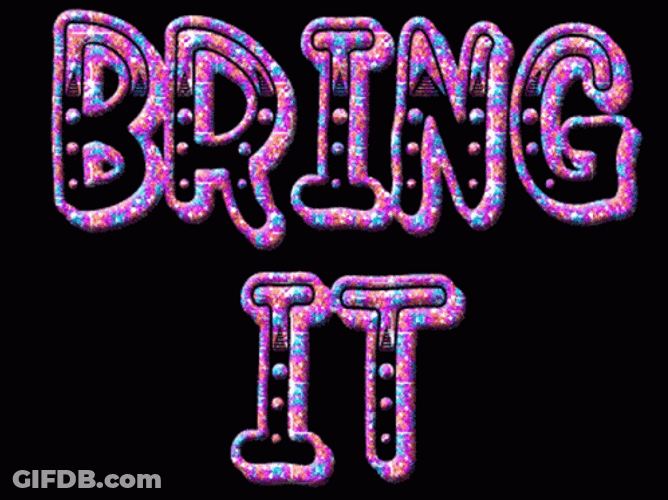 Bring It Glitter Effect GIF