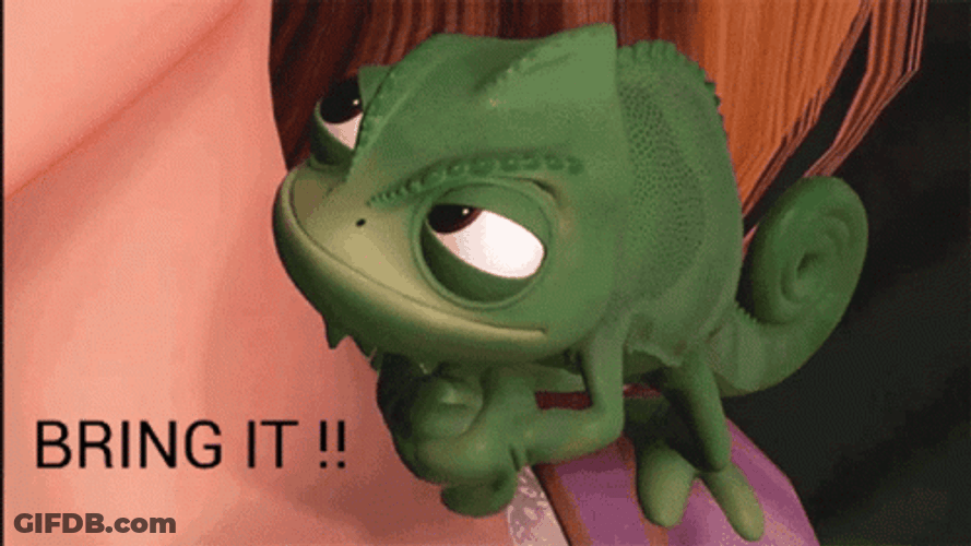 Bring It Tangled Pascal GIF