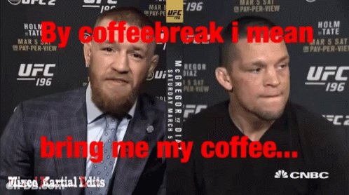 Bring Me My Coffee Words GIF