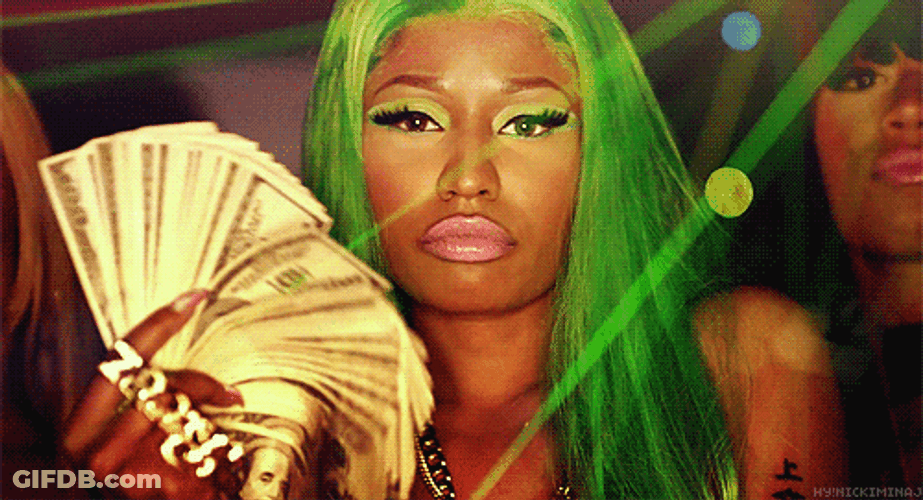 Bring Me My Money Nicki Minaj GIF