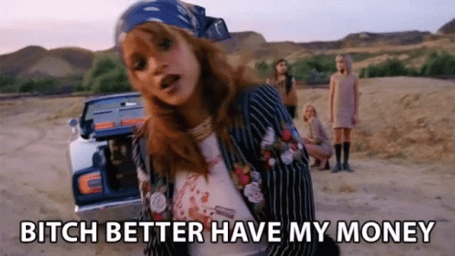 Bring Me My Money Rihanna MV GIF