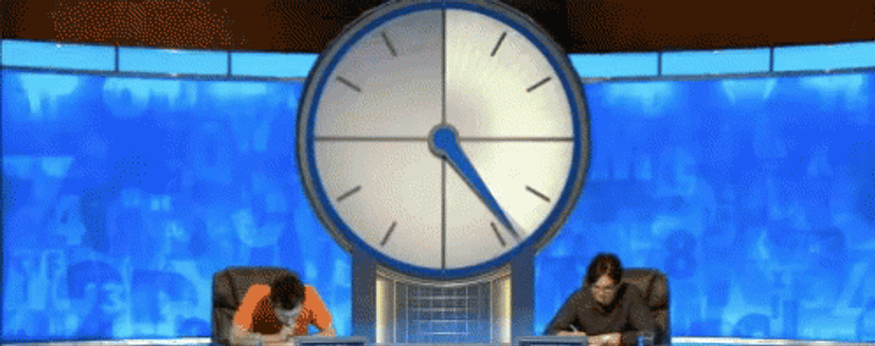British Game Show ClockCountdown GIF