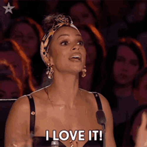 British Got Talent Alesha Dixon I Love It GIF