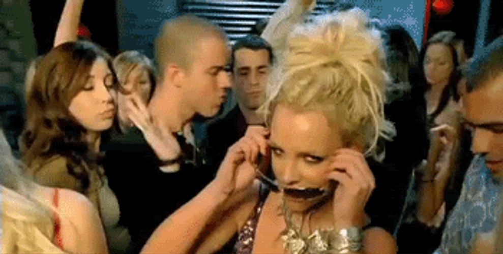 Britney Spears Cool Shades Dancing GIF