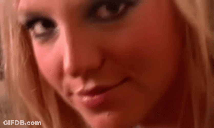 Britney Spears Eye Brow Raise GIF