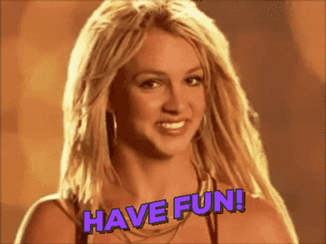Britney Spears Have Fun Approve GIF