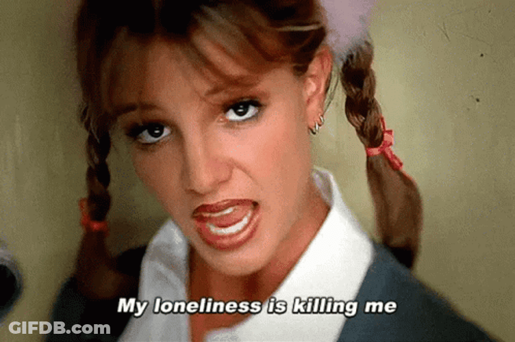 Britney Spears My Loneliness Is Killing Me GIF