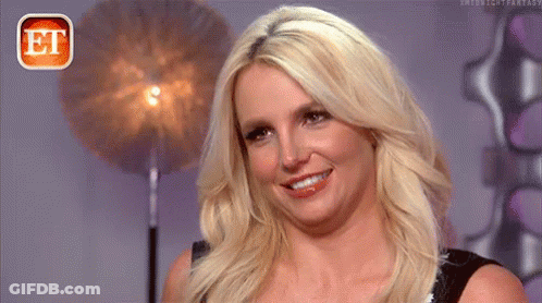 Britney Spears Smiling GIF