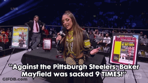 Britt Baker GIF