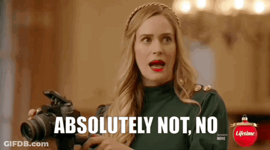 Brittany Bristow Suspicious Absolutely Not GIF