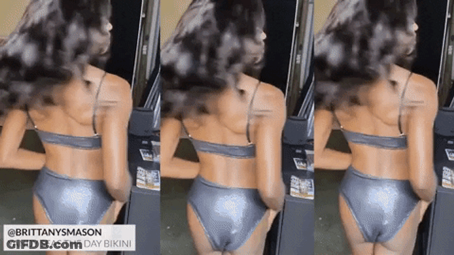 Brittany Mason Sexy Bikini Model GIF