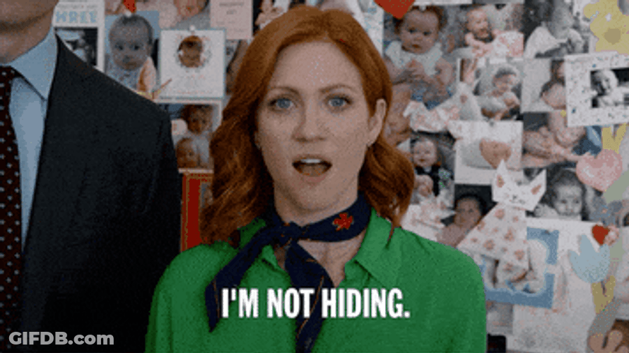 Brittany Snow I'm Not Hiding GIF