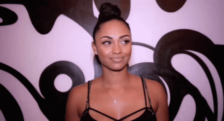 Brittney Lena Look Down Hell Nah GIF