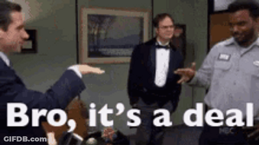 Bro It's A Deal GIF