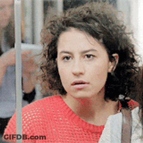 Broad City Ilana Wexler Confused Stank Face GIF