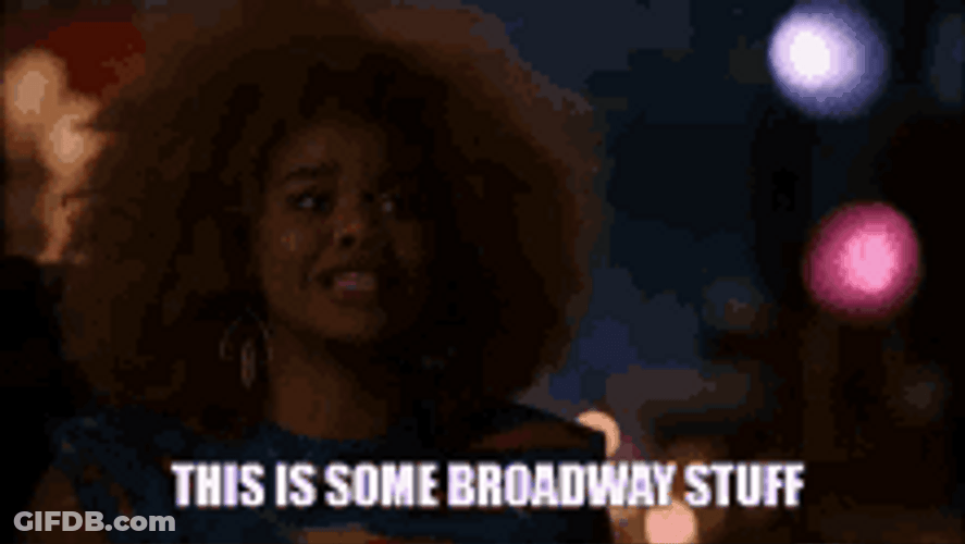 Broadway High School Musical GIF