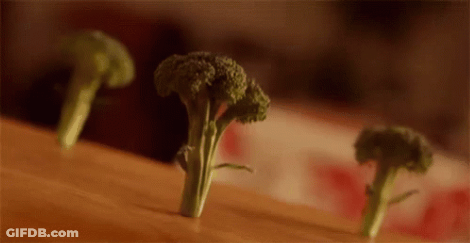 Broccoli Veggie Dance GIF