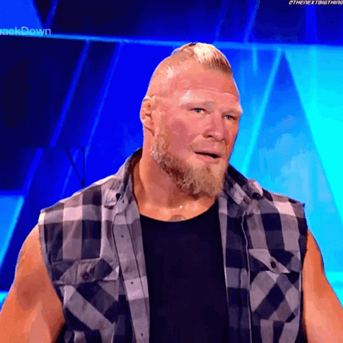 Brock Lesnar Can't Hear You GIF