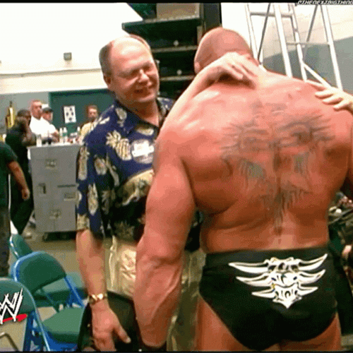 Brock Lesnar Family GIF