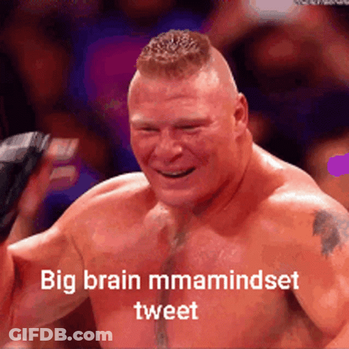 Brock Lesnar Vs Hunt GIF