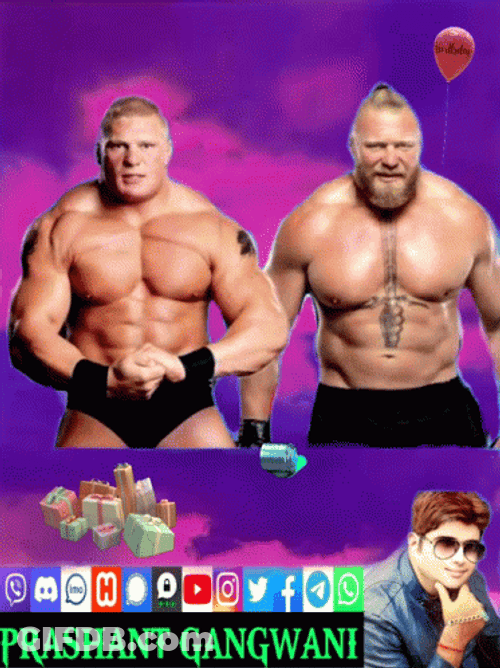 Brock Lesnar Vs Hunt GIF