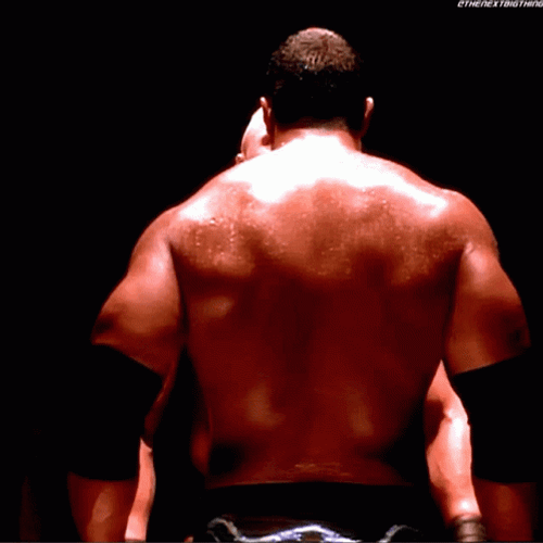 Brock Lesnar Vs Taker Face Off GIF