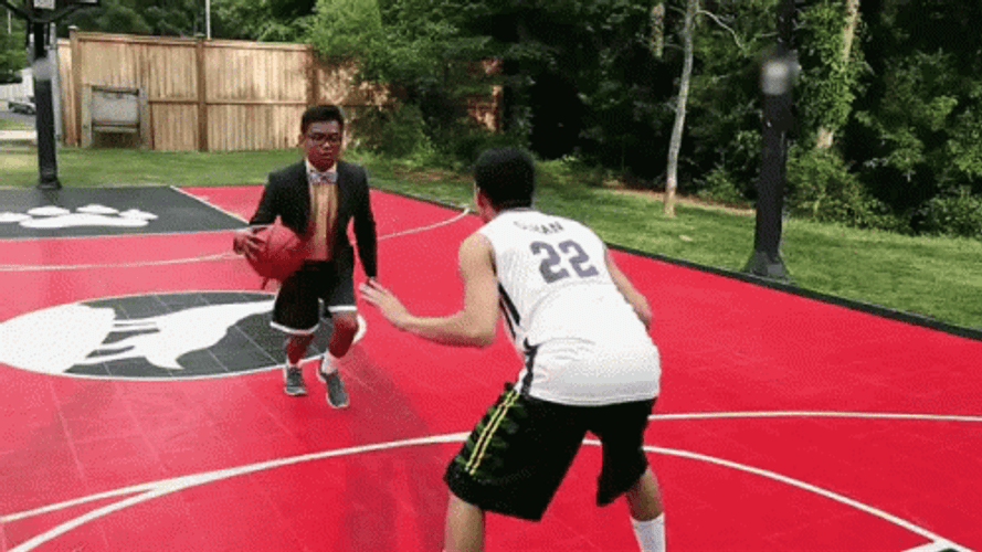 Broken Ankles Player Flip Over GIF