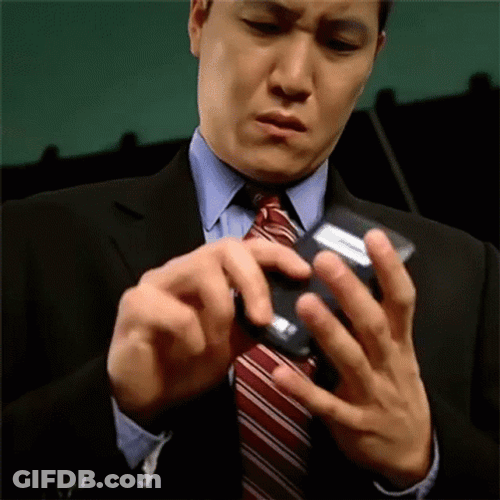 Broken Flip Phone GIF