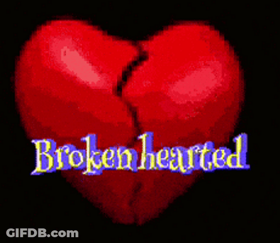 Broken Heart Heartbreak GIF
