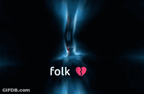 Broken Heart Poster Folk GIF