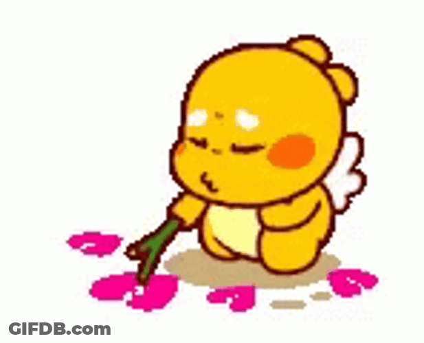Broken Heart Qoobee GIF