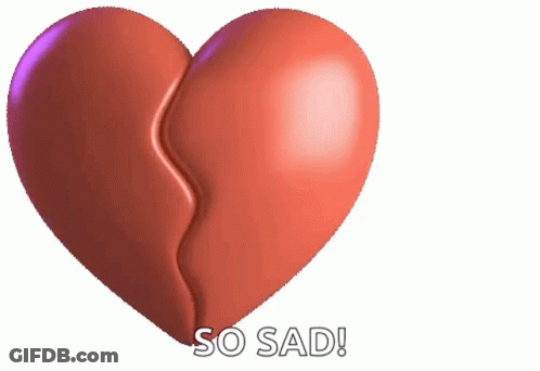 Broken Heart So Sad GIF