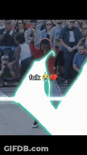 Broken Heart With Folk GIF