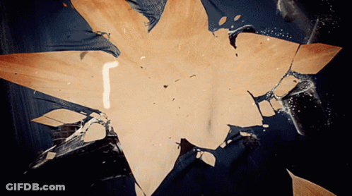 Broken Star With Letter J GIF