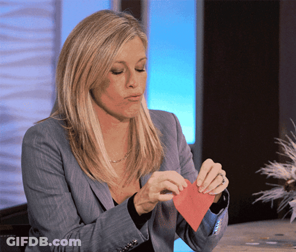 Broken Woman Tear Paper GIF
