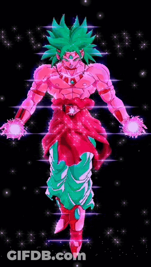 Broly Double Eraser Cannon GIF
