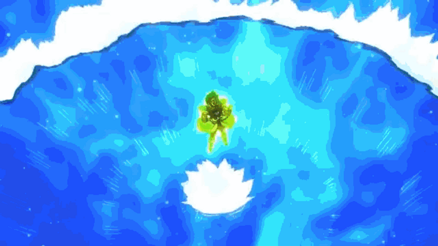 Broly Fires Gigantic Breath GIF
