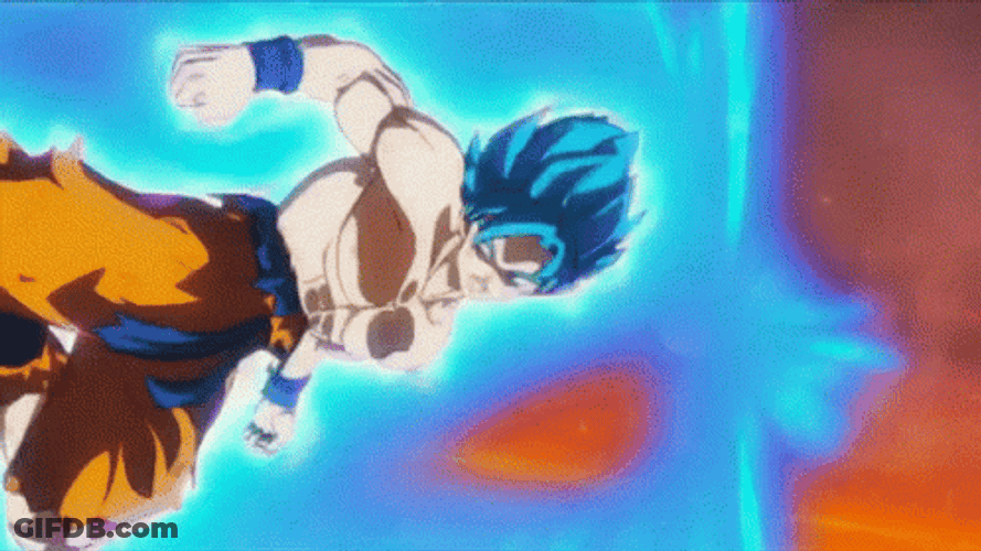 Broly Vs Goku And Vegeta Kamehameha GIF