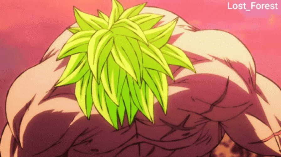 Broly Vs Goku Breathing Fire GIF